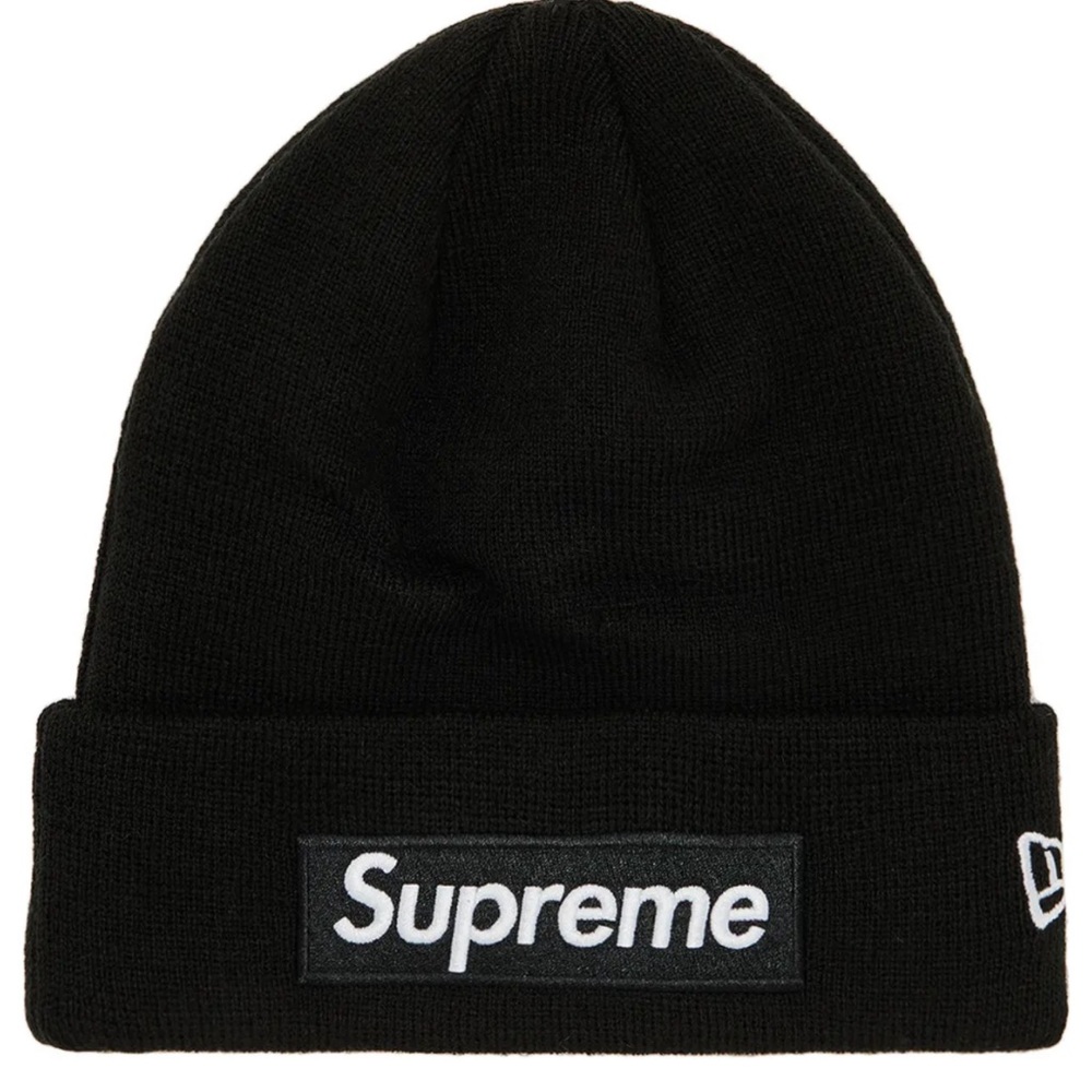 New Era Black Knit Beanie